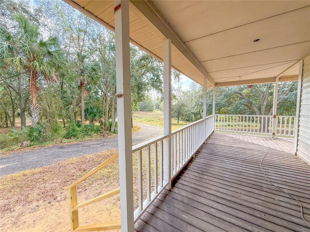 Exterior, Wood Texture Flooring