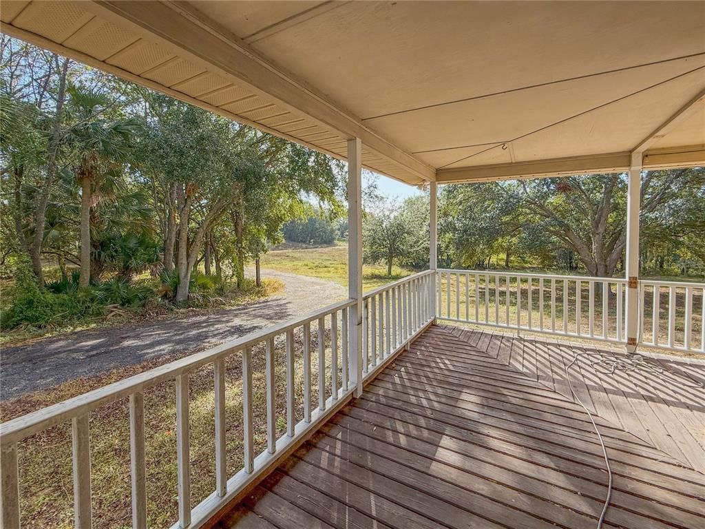 Exterior, Wood Texture Flooring
