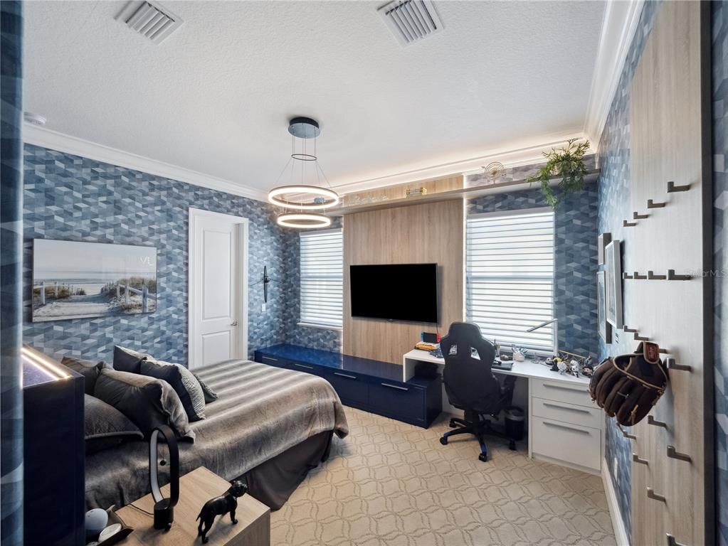 Bedroom, Home Office, Interior, Pendant Lights