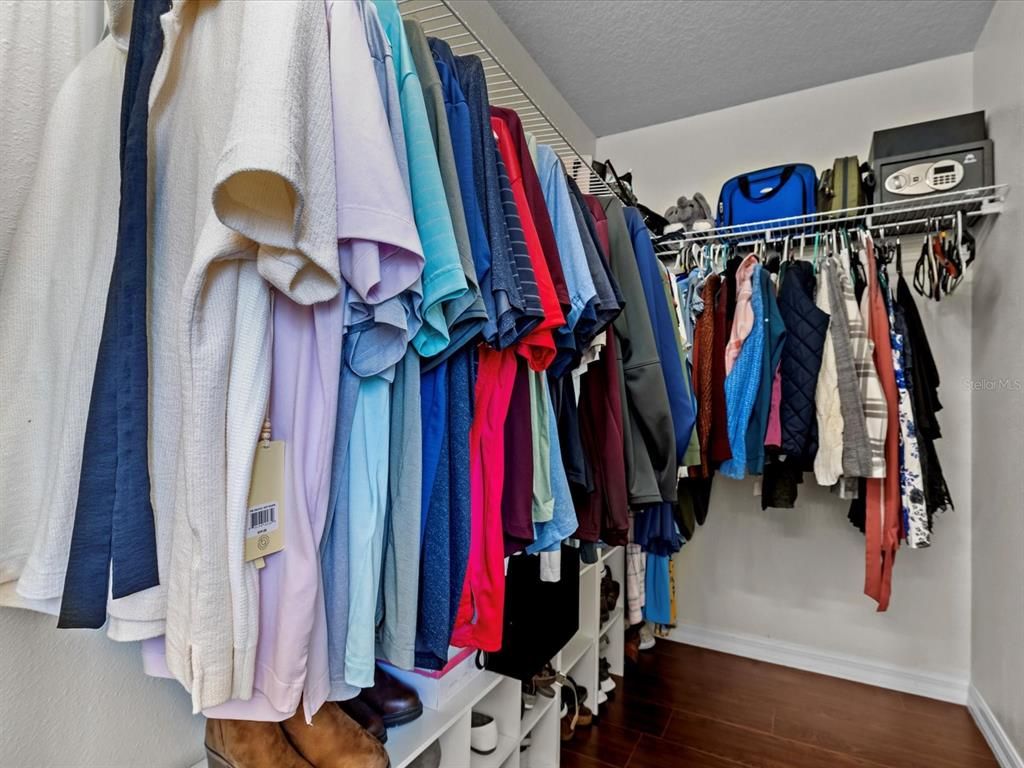 Interior, Walk-in Closets, Wood Texture Flooring