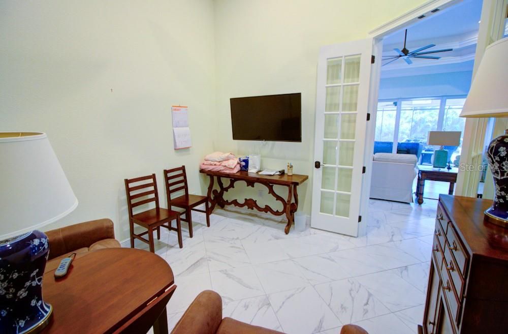 Dining room, Interior, Marble