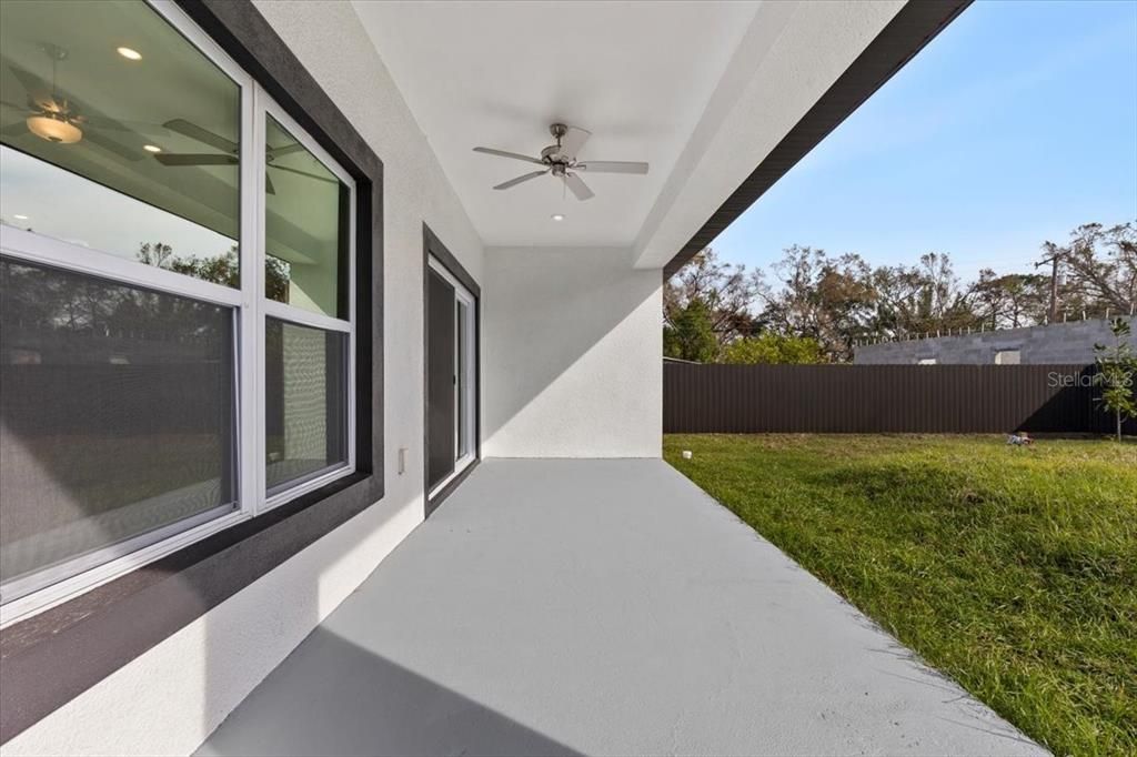 Backyard, Exterior