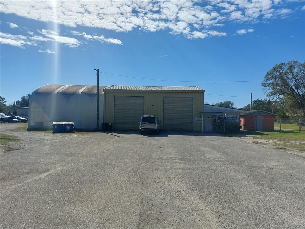 Backyard, Detached Garage, Exterior