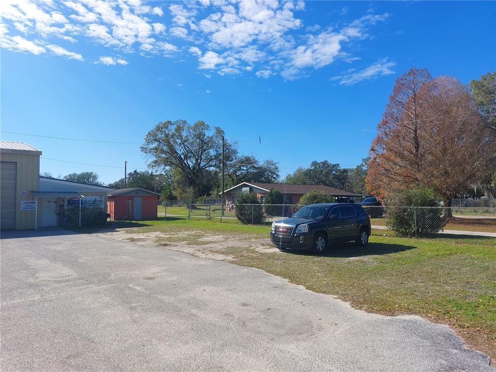Backyard, Detached Garage, Exterior