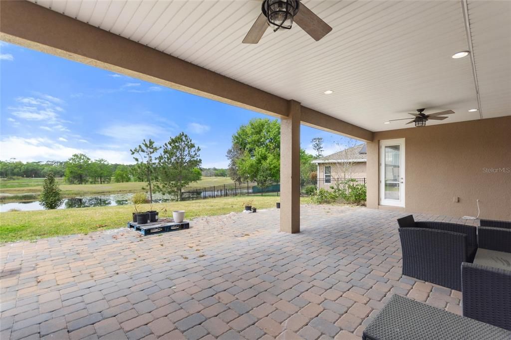 Backyard, Exterior, Recessed Lighting, Water