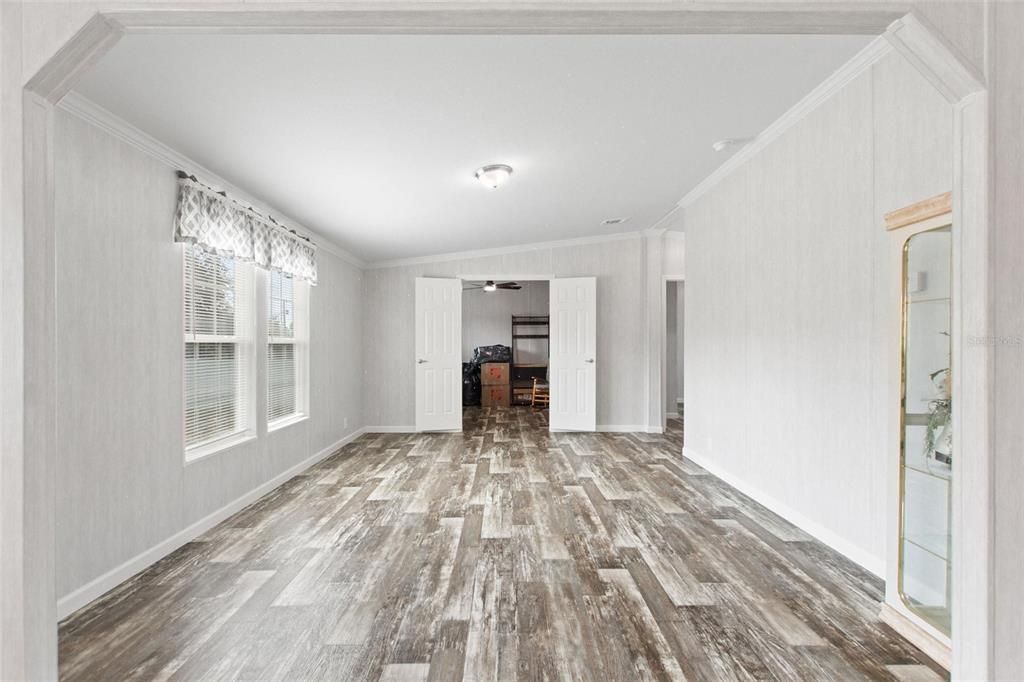 Empty room, Interior, Wood Texture Flooring