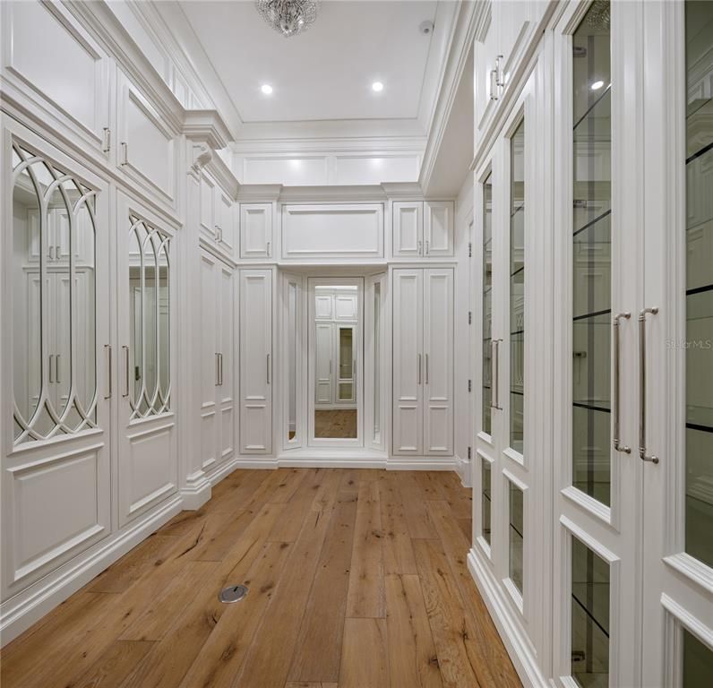 Interior, Recessed Lighting, Walk-in Closets, Wood Texture Flooring