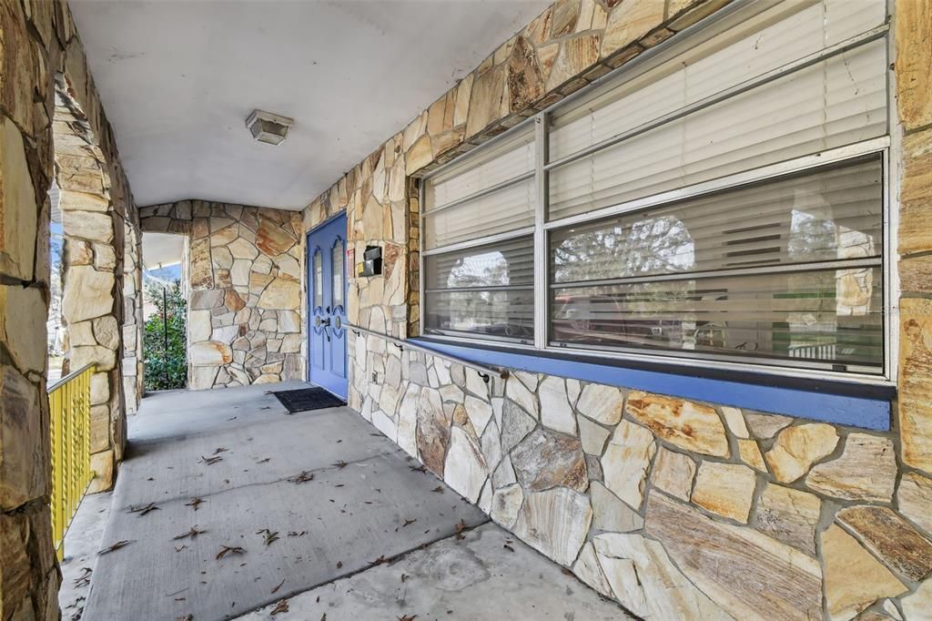 Exterior, Interior, Stone Walls