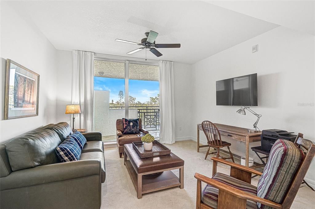 Home Office, Interior, Living room