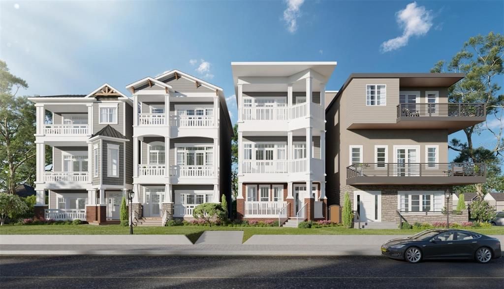 Exterior, Facade, Condo Building