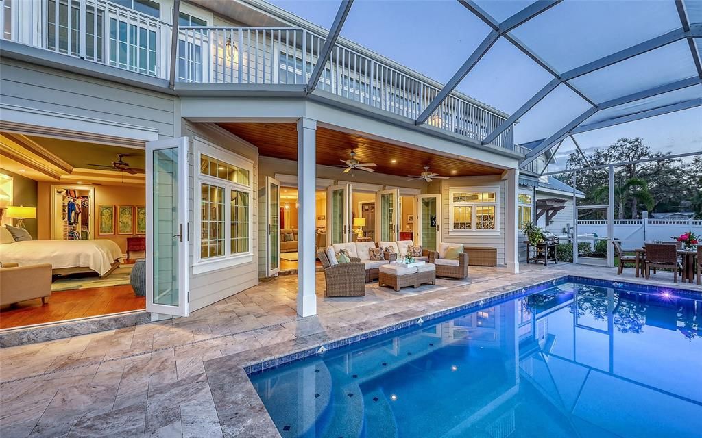 Glass Ceilings, Interior, Pool, Sun Room