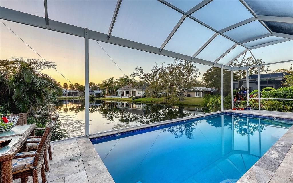 Glass Ceilings, Interior, Pool, Sun Room, Water
