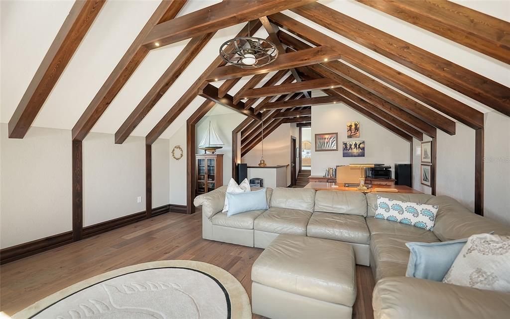 Interior, Living room, Wooden Beams, Wood Texture Flooring