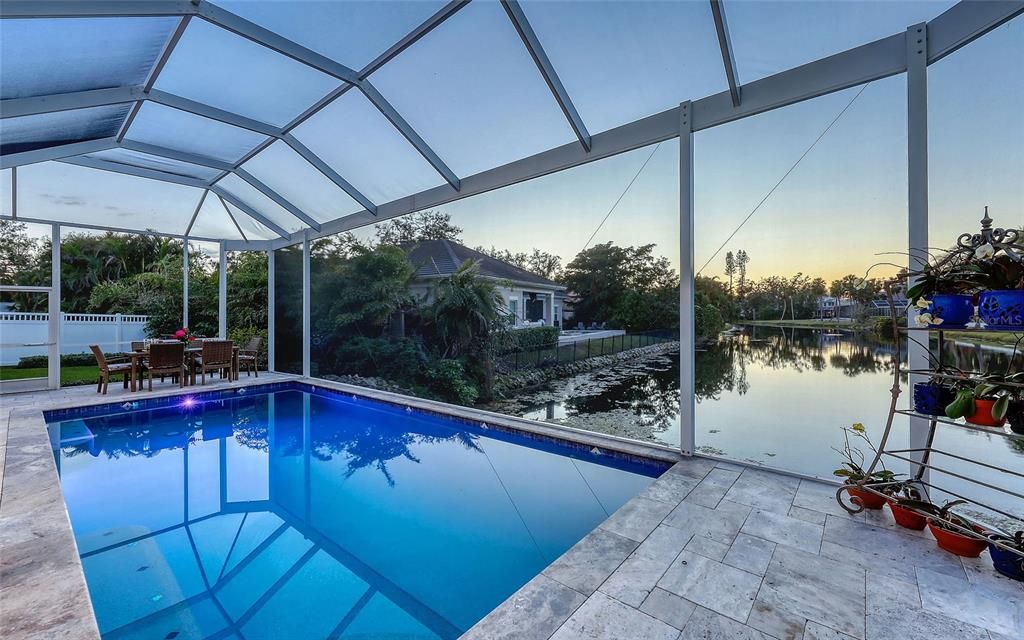 Glass Ceilings, Interior, Pool, Sun Room, Water