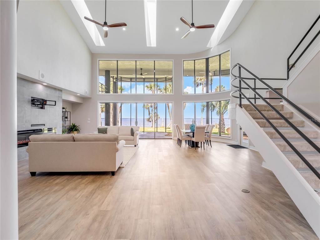 Dining room, Interior, Living room, Wood Texture Flooring