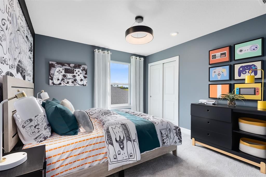 Bedroom, Interior, Recessed Lighting, Water
