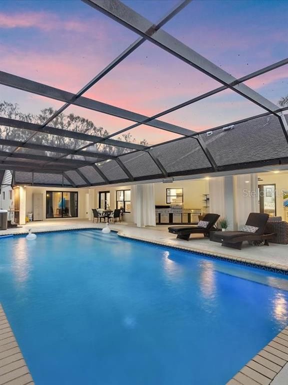 Glass Ceilings, Interior, Pool, Sun Room
