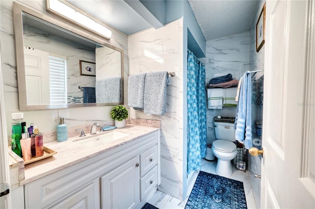 Bathroom, Interior, Marble, Marble Walls