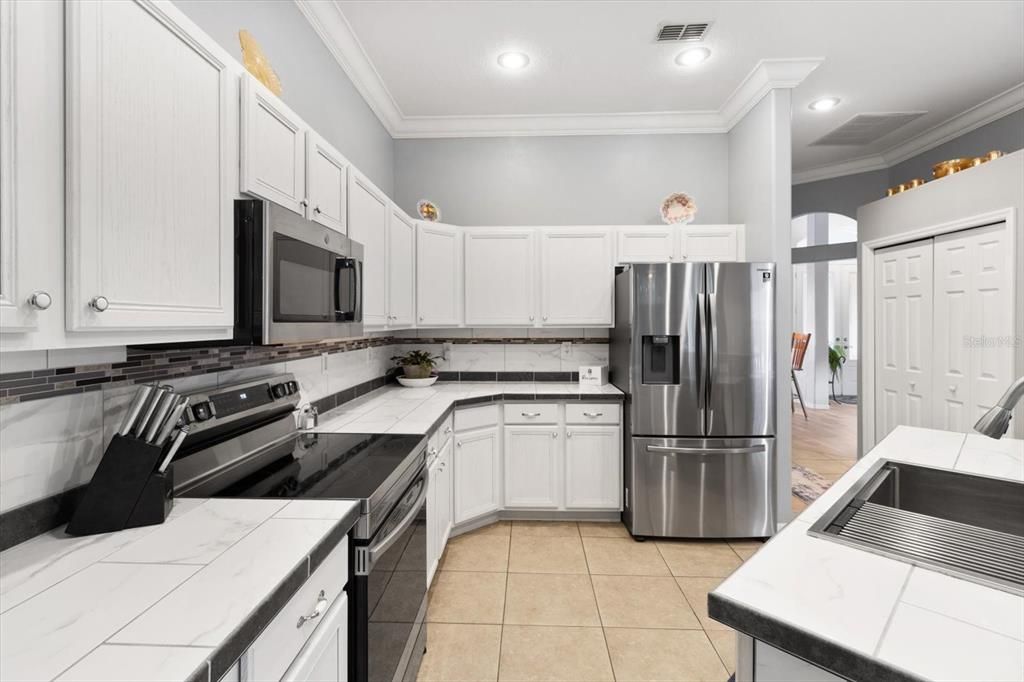 Interior, Kitchen, Recessed Lighting