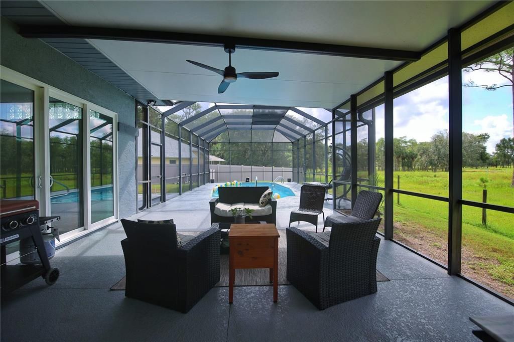 Glass Ceilings, Interior, Living room, Pool, Sun Room