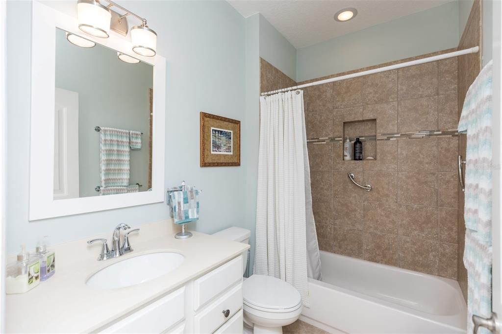 Bathroom, Interior, Recessed Lighting