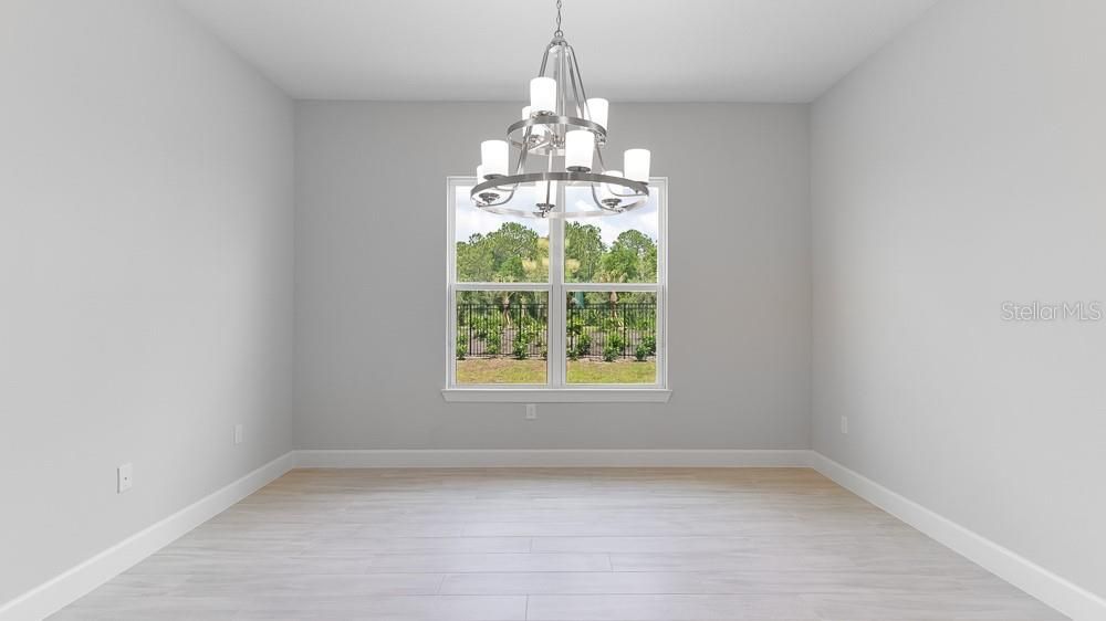Chandelier, Empty room, Interior