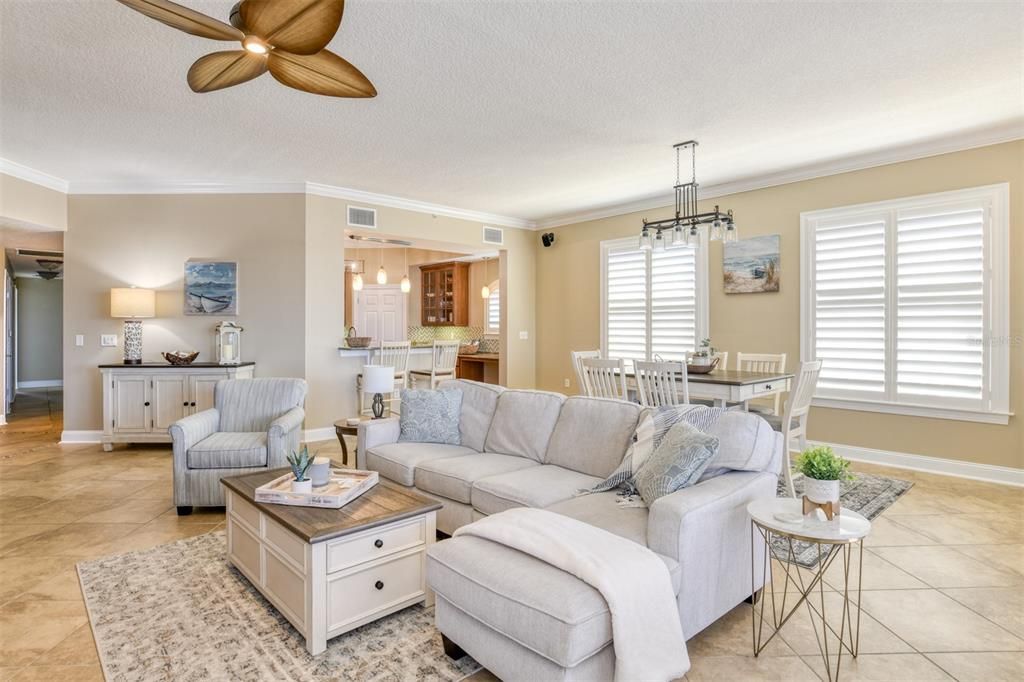 Dining room, Interior, Kitchen, Living room, Pendant Lights