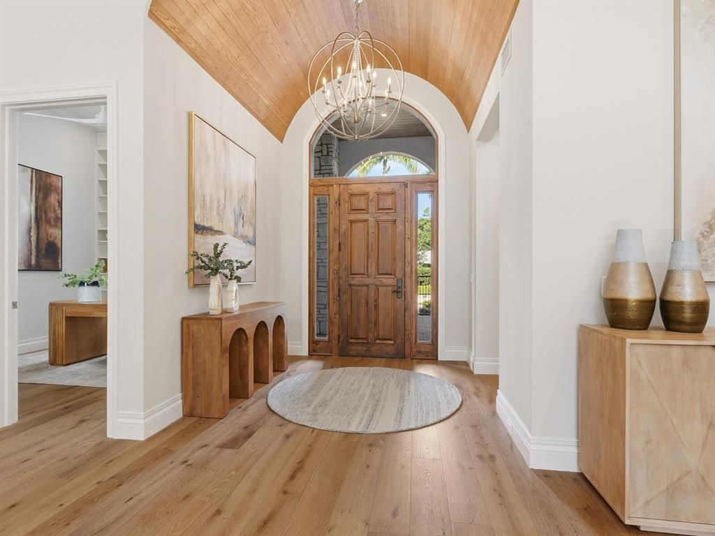 Chandelier, Interior, Pendant Lights, Wood Texture Flooring