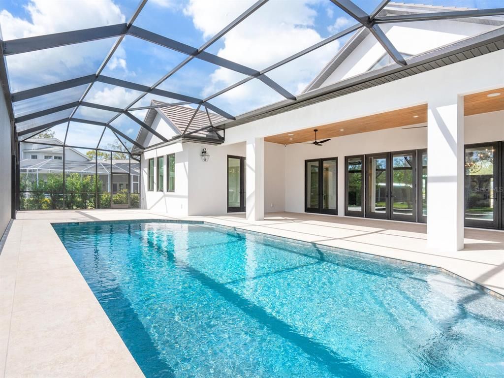 Glass Ceilings, Interior, Pool, Sun Room