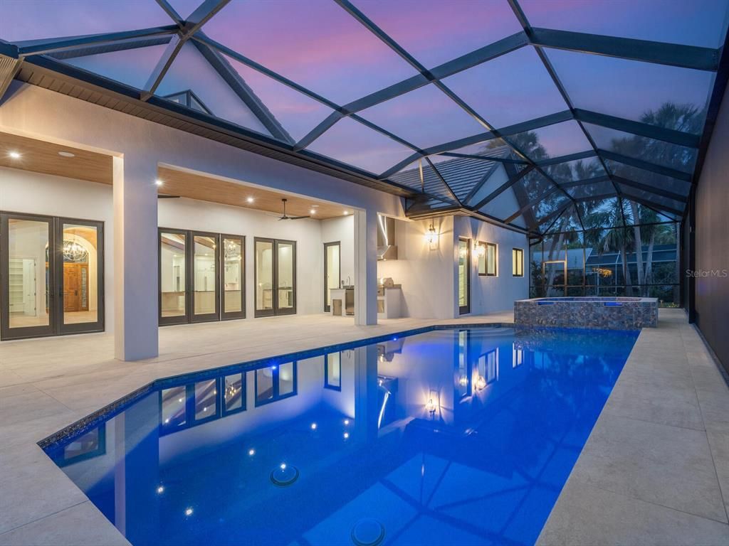 Glass Ceilings, Interior, Pool, Sun Room