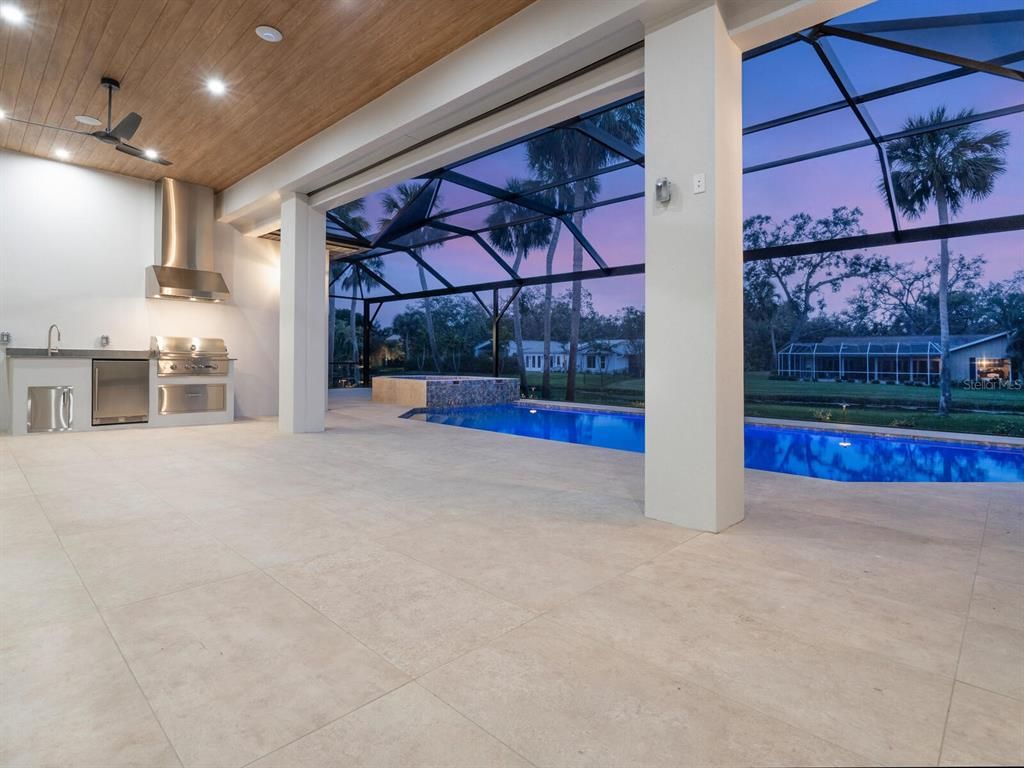 Glass Ceilings, Interior, Pool, Recessed Lighting, Sun Room