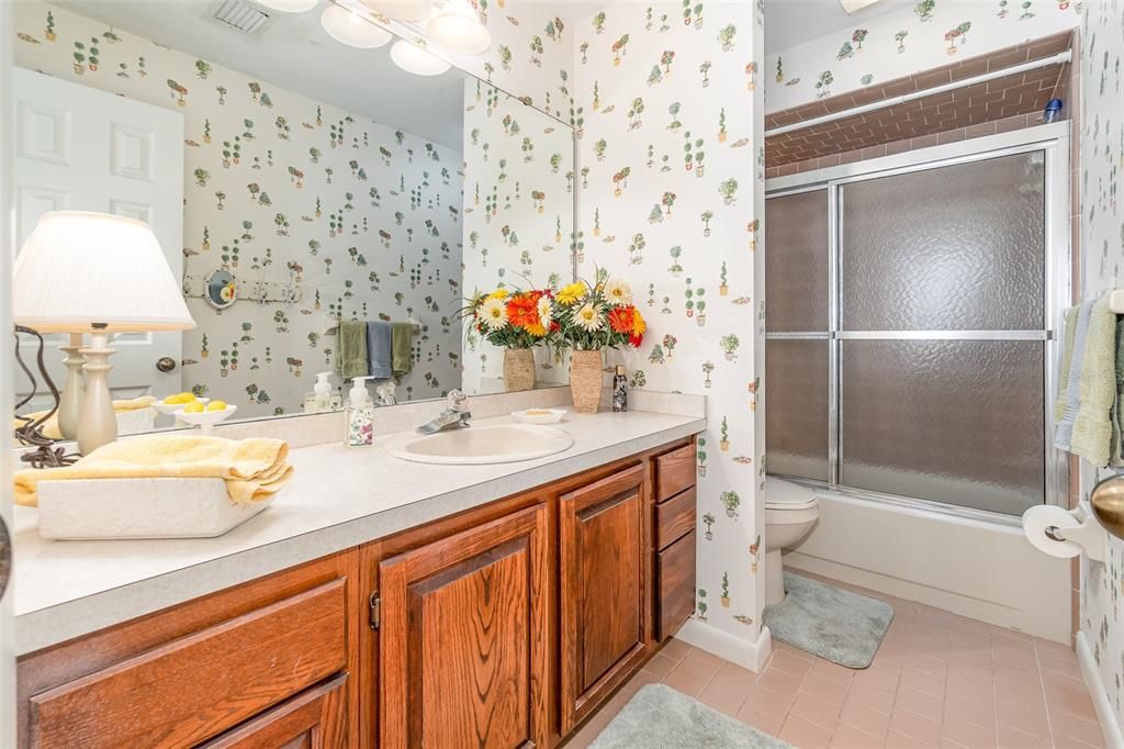 Bathroom, Dual Sink Vanities, Glass Shower, Interior