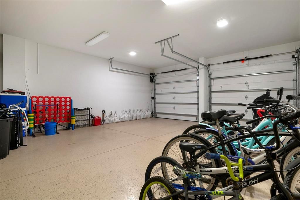 Garage, Interior, Recessed Lighting