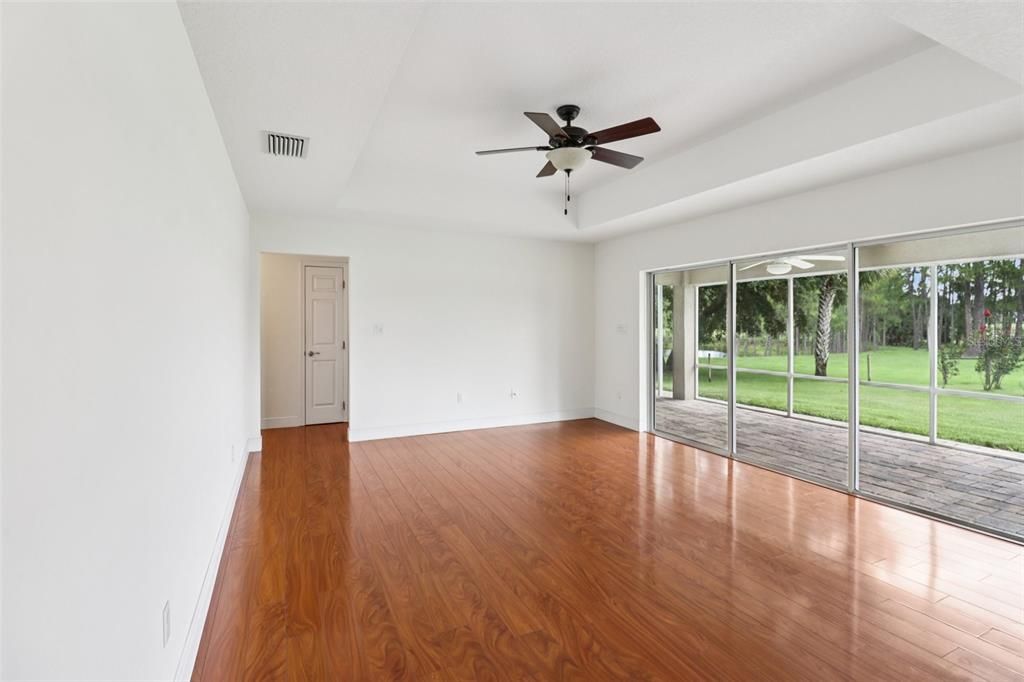 Empty room, Interior, Wood Texture Flooring