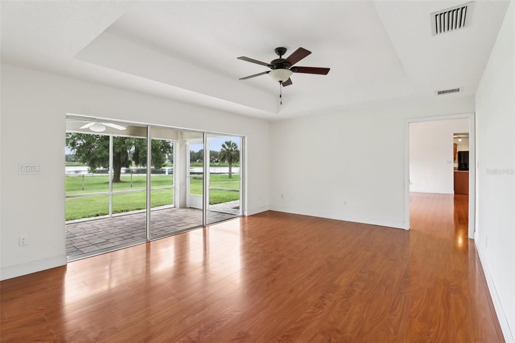 Empty room, Interior, Wood Texture Flooring