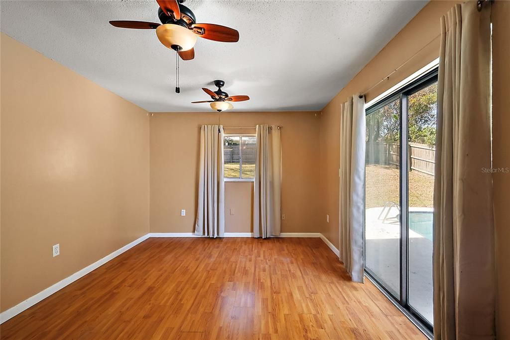 Empty room, Interior, Wood Texture Flooring