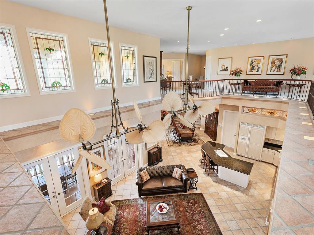 Interior, Living room, Pendant Lights, Recessed Lighting