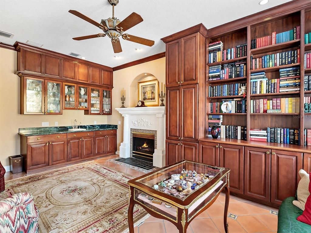 Fireplace, Interior, Recessed Lighting