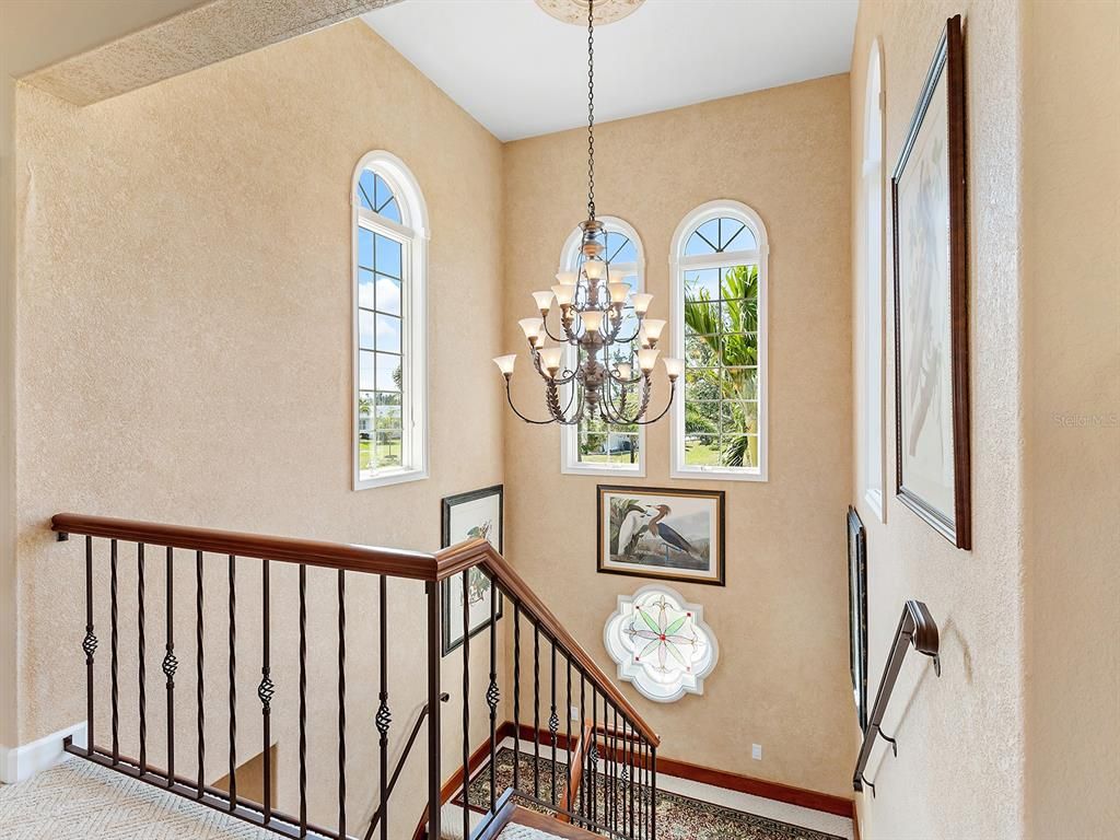 Chandelier, Interior