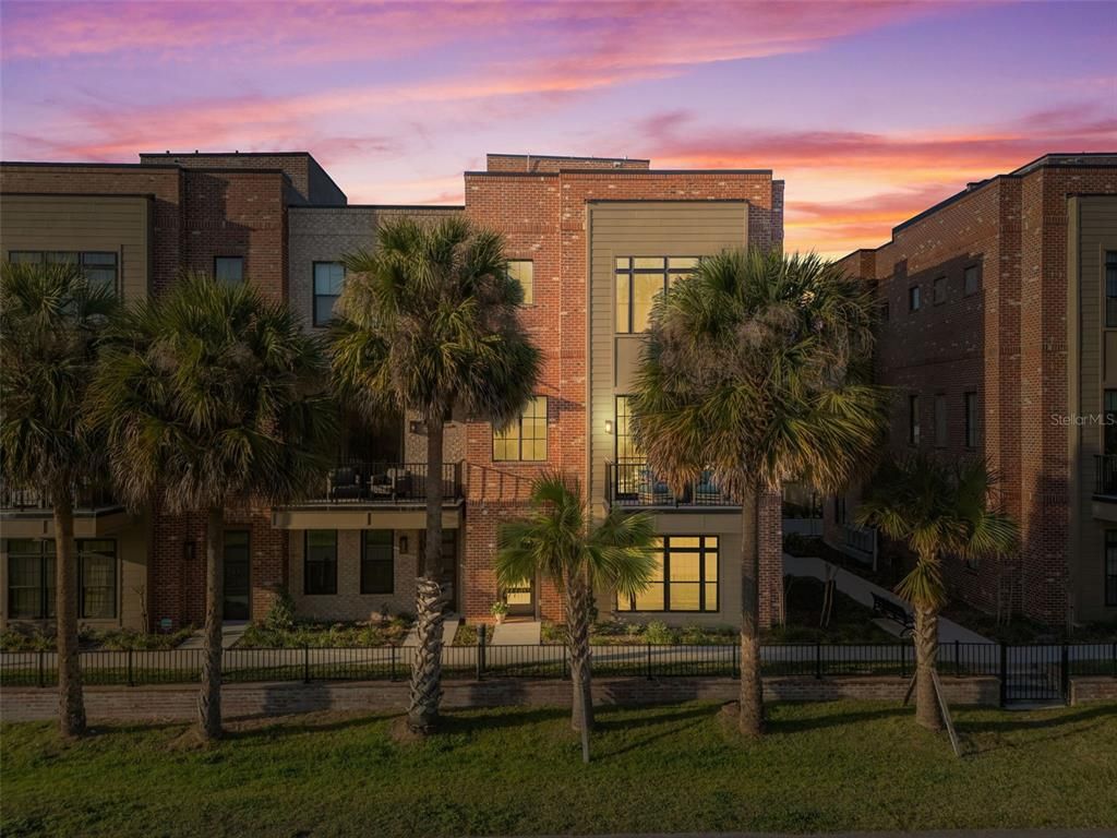 Exterior, Facade, Brick Facade, Modern