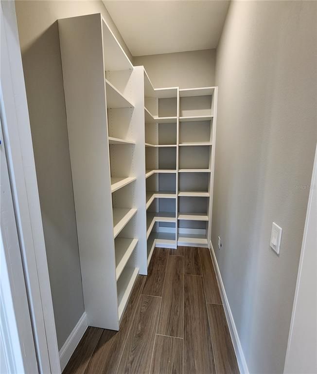 Interior, Walk-in Closets, Wood Texture Flooring