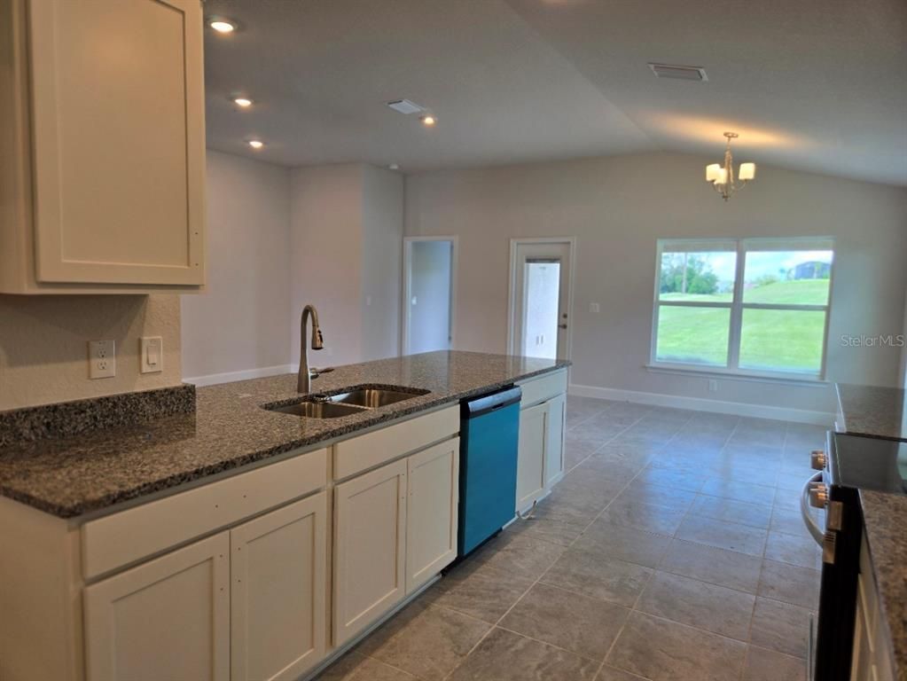 Chandelier, Interior, Kitchen, Recessed Lighting