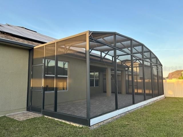 Exterior, Solar Panels