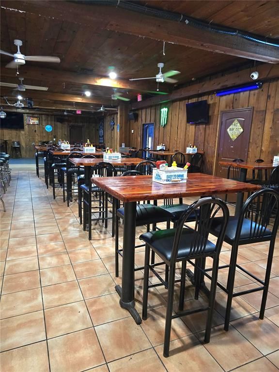 Dining room, Interior, Wooden Beams, Wooden Ceilings, Wooden Walls
