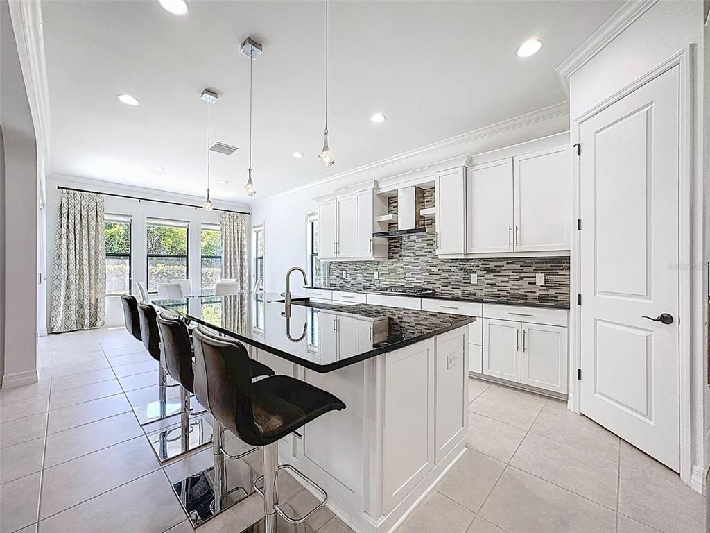 Interior, Kitchen, Pendant Lights, Recessed Lighting