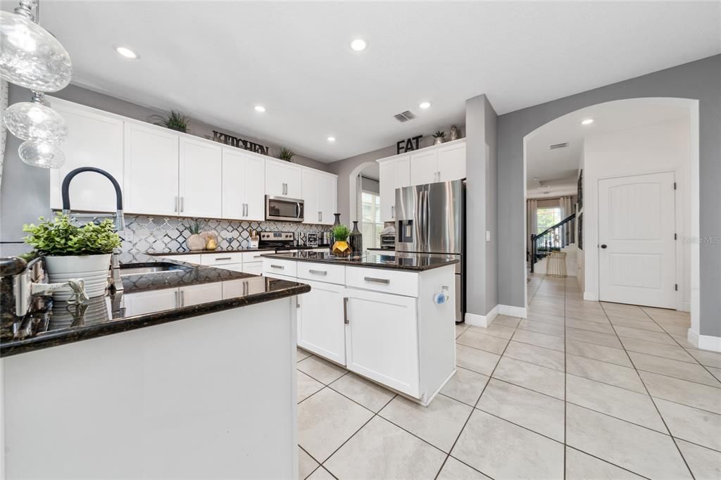 Interior, Kitchen, Recessed Lighting, Stainless Steel Appliances