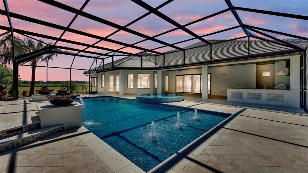 Glass Ceilings, Interior, Pool, Sun Room