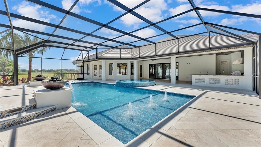 Glass Ceilings, Interior, Pool, Sun Room