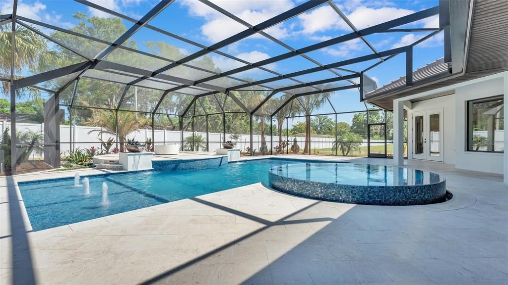 Glass Ceilings, Interior, Pool, Sun Room