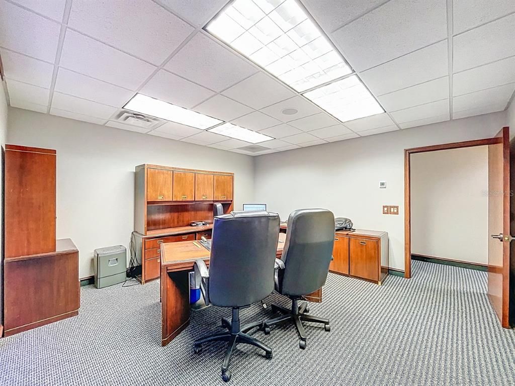 Home Office, Interior, Recessed Lighting